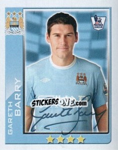 Sticker Gareth Barry - Premier League Inglese 2009-2010 n. 286 - Topps