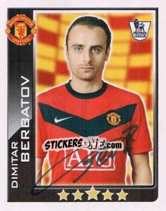Sticker Dimitar Berbatov - Premier League Inglese 2009-2010 - Topps