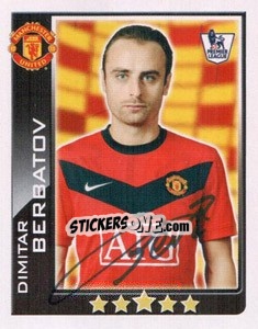 Sticker Dimitar Berbatov - Premier League Inglese 2009-2010 n. 314 - Topps
