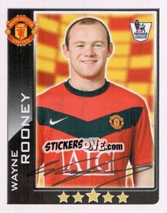 Sticker Wayne Rooney - Premier League Inglese 2009-2010 n. 315 - Topps