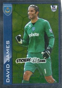 Figurina Star player - David James - Premier League Inglese 2009-2010 - Topps