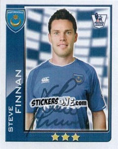 Sticker Steve Finnan - Premier League Inglese 2009-2010 n. 320 - Topps