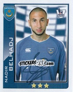 Cromo Nadir Belhadj - Premier League Inglese 2009-2010 n. 322 - Topps