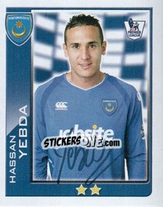 Sticker Hassan Yebda - Premier League Inglese 2009-2010 - Topps