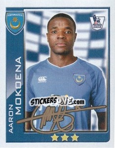 Sticker Aaron Mokoena - Premier League Inglese 2009-2010 - Topps