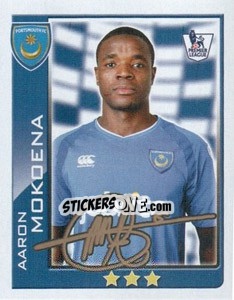 Figurina Aaron Mokoena - Premier League Inglese 2009-2010 - Topps