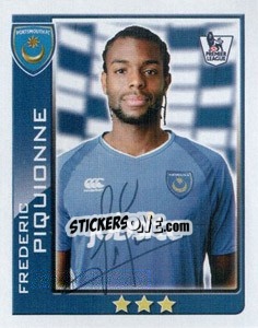 Figurina Frederic Piquionne - Premier League Inglese 2009-2010 - Topps