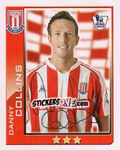 Sticker Danny Collins - Premier League Inglese 2009-2010 - Topps