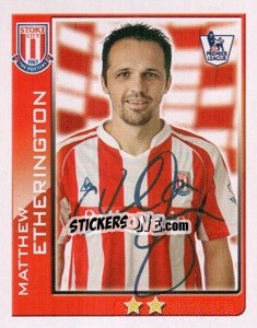 Sticker Matthew Etherington - Premier League Inglese 2009-2010 n. 350 - Topps