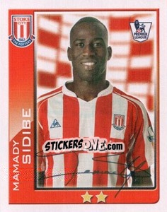 Sticker Mamady Sidibe - Premier League Inglese 2009-2010 n. 354 - Topps