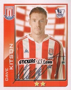 Sticker Dave Kitson - Premier League Inglese 2009-2010 - Topps