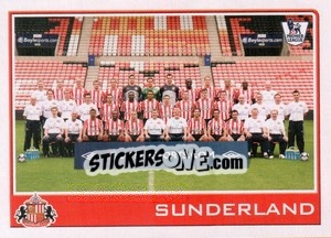 Cromo Sunderland team - Premier League Inglese 2009-2010 n. 359 - Topps