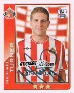 Sticker Michael Turner - Premier League Inglese 2009-2010 - Topps