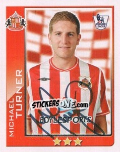 Cromo Michael Turner - Premier League Inglese 2009-2010 - Topps