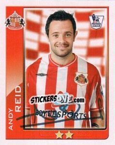Sticker Andy Reid - Premier League Inglese 2009-2010 - Topps