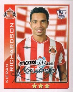 Sticker Kieran Richardson - Premier League Inglese 2009-2010 n. 370 - Topps