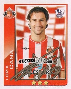 Sticker Lorik Cana - Premier League Inglese 2009-2010 - Topps