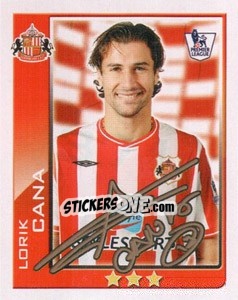 Sticker Lorik Cana - Premier League Inglese 2009-2010 n. 371 - Topps