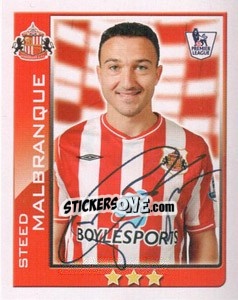 Sticker Steed Malbranque - Premier League Inglese 2009-2010 - Topps