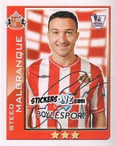 Figurina Steed Malbranque - Premier League Inglese 2009-2010 - Topps