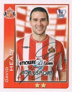 Sticker David Healy - Premier League Inglese 2009-2010 n. 375 - Topps