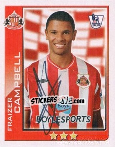 Sticker Fraizer Campbell - Premier League Inglese 2009-2010 - Topps