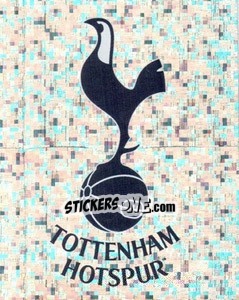 Figurina Tottenham Hotspur logo - Premier League Inglese 2009-2010 - Topps