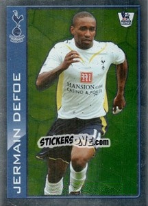 Figurina Star player - Jermain Defoe - Premier League Inglese 2009-2010 - Topps