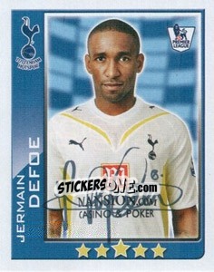 Sticker Jermain Defoe - Premier League Inglese 2009-2010 - Topps