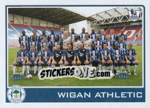 Figurina Wigan Athletic team - Premier League Inglese 2009-2010 - Topps