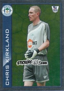Cromo Star player - Chris Kirkland - Premier League Inglese 2009-2010 n. 423 - Topps