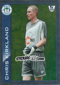 Figurina Star player - Chris Kirkland - Premier League Inglese 2009-2010 - Topps