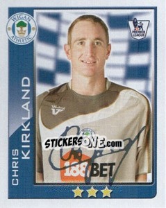 Figurina Chris Kirkland - Premier League Inglese 2009-2010 - Topps