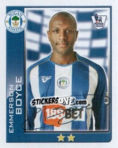 Sticker Emmerson Boyce - Premier League Inglese 2009-2010 n. 425 - Topps