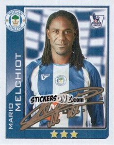 Sticker Mario Melchiot - Premier League Inglese 2009-2010 n. 426 - Topps