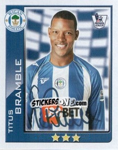 Sticker Titus Bramble - Premier League Inglese 2009-2010 - Topps