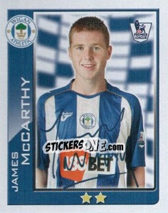 Sticker James McCarthy - Premier League Inglese 2009-2010 - Topps