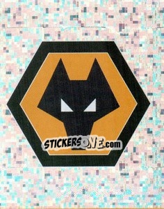 Sticker Wolverhampton Wanderers logo - Premier League Inglese 2009-2010 n. 442 - Topps