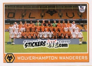 Cromo Wolverhampton Wanderers team