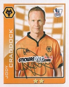 Figurina Jody Craddock - Premier League Inglese 2009-2010 - Topps