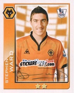 Sticker Stephen Ward - Premier League Inglese 2009-2010 n. 447 - Topps