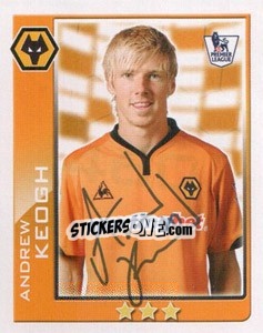 Sticker Andy Keogh - Premier League Inglese 2009-2010 n. 460 - Topps