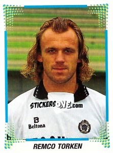 Sticker Remco Torken - Football Belgium 1996-1997 n. 2 - Panini