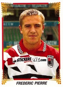 Cromo Frederic Pierre - Football Belgium 1996-1997 - Panini