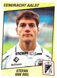 Sticker Stefan van Riel - Football Belgium 1996-1997 - Panini