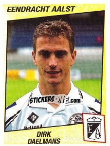 Figurina Dirk Daelmans - Football Belgium 1996-1997 n. 19 - Panini