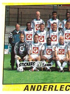 Figurina Elftal / Equipe - Football Belgium 1996-1997 n. 28 - Panini