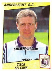 Cromo Tibor Selymes - Football Belgium 1996-1997 - Panini