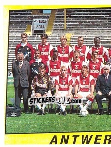 Sticker Elftal / Equipe - Football Belgium 1996-1997 n. 47 - Panini