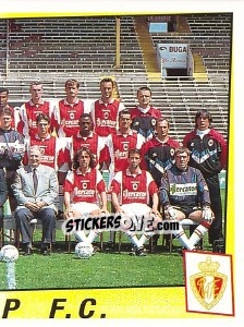 Cromo Elftal / Equipe - Football Belgium 1996-1997 - Panini